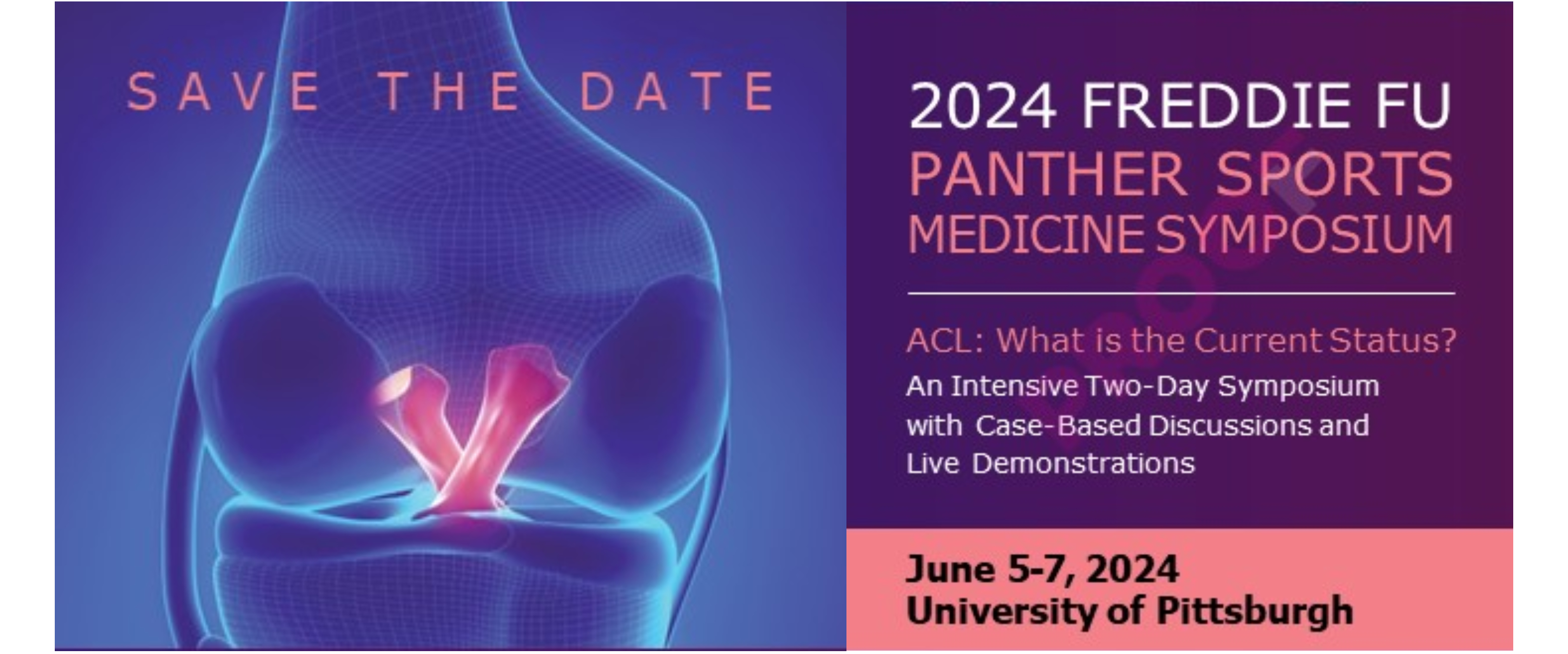 Panther Symposium 2024 Department of Orthopaedic Surgery University
